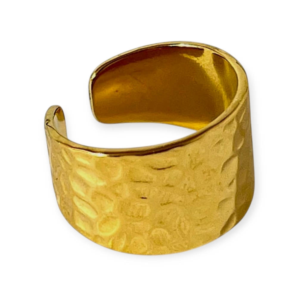 Timeless Gold Cuff Ring